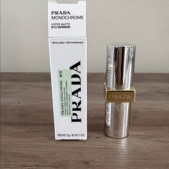 Prada Other - PRADA BEAUTY
Monochrome Hyper Matte Refillable Lipstick
B13 MARRONE
New in box